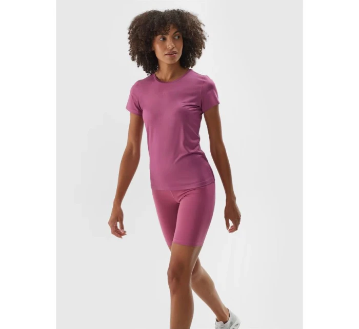 Dámské pravidelné rychleschnoucí tréninkové tričko 4F 4FWAW24TFTSF1011-53S