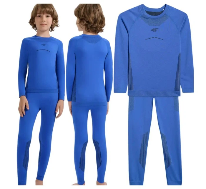 Chlapecká bezešvá souprava spodního prádla (TOP+Bottom) 4F 4FJWAW25USEAM248-36S Chlapecká bezešvá souprava spodního prádla (TOP+Bottom) 4F 4FJWAW25USEAM248-36S