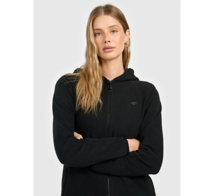 Dámský tenký fleece s kapucí 4F 4FRAW25TFLEF495-20S