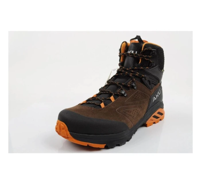 Aku pánská turistická kotníková obuv Reactive Gore-tex hnědá
