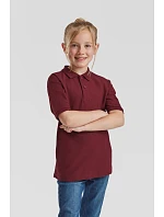 Fruit of the Loom Kids 65/35 Polo Dětské piqué polo 16.3417 white Fruit of the Loom Kids 65/35 Polo Dětské piqué polo 16.3417 white