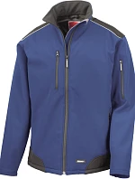 Result R 124X 3-vrstvá softshellová ripstop pracovní bunda 30.124X royal/black