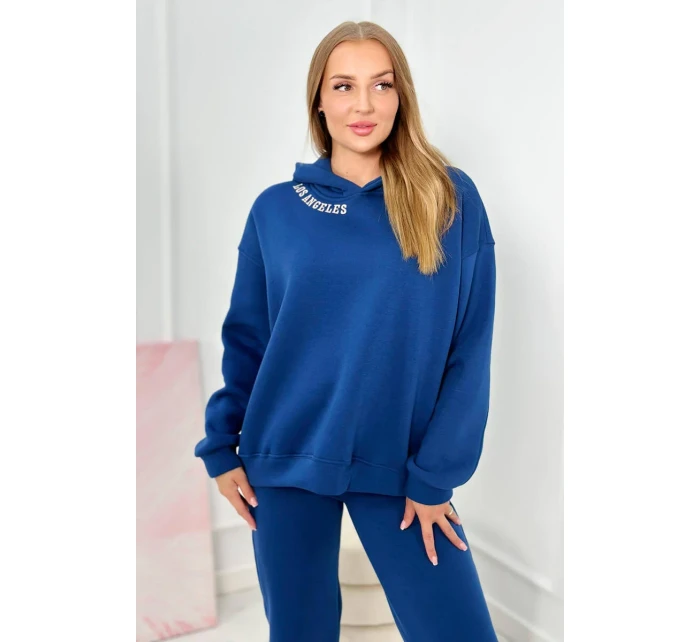 Izolovaná souprava s výšivkou Los Angeles džíny Izolovaná souprava s výšivkou Los Angeles džíny