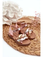 Dětské sandálky s suchým zipem a pásky v model 21663806 - Boto Dětské sandálky s suchým zipem a pásky v model 21663806 - Boto