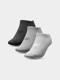 4F Dámské 3-BACK ponožky šedé