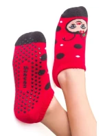 DĚTSKÁ FROTÉ OBUV S ABS 134 ČERVENÁ 32-34 DĚTSKÁ FROTÉ OBUV S ABS 134 ČERVENÁ 32-34