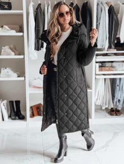 Dámská zimní bunda prošívaná černá model 21990488 - Dstreet