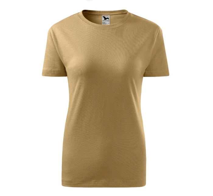 Dámské klasické nové tričko (pískové) Dámské klasické nové tričko (pískové)