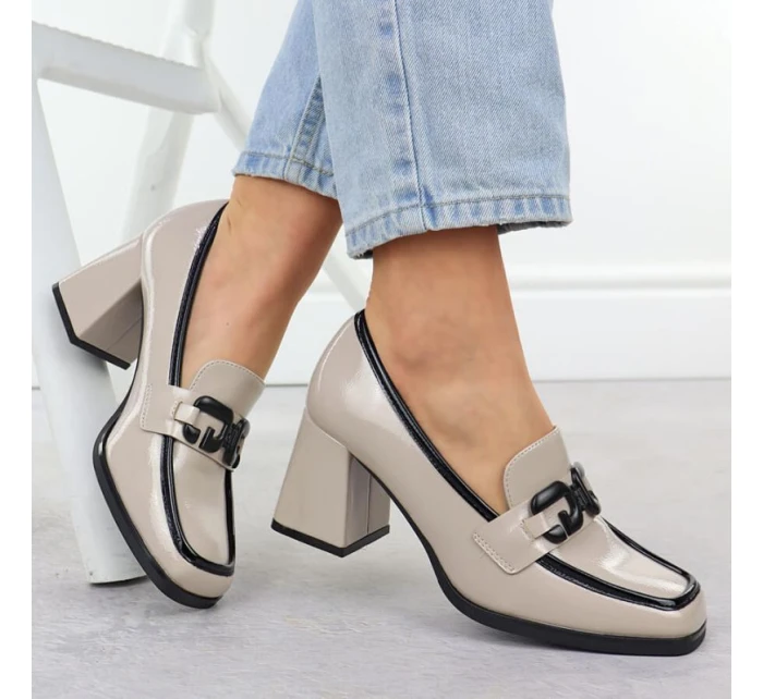 Potocki W SZ12553 WOL289B dámské boty na podpatku