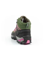 Rigel dámské trekové boty kožené model 21757138 nepromokavé kotníkové boty zelené dámské - CMP