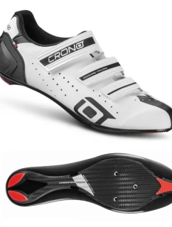 Silniční obuv CRONO CR-4-22 bílá 42 kompozitová