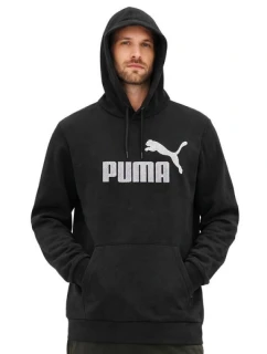 Puma sportovní klokanka s kapucí pánské černé módní bavlněné pánské