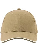 Atlantis Headwear Pilot Piping Sandwich-S 6 panelová těžká sandwich křiltovka 33.0274 khaki Atlantis Headwear Pilot Piping Sandwich-S 6 panelová těžká sandwich křiltovka 33.0274 khaki