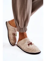 Domácí pantofle Big Star model 21600988 béžová - Big Star Shoes