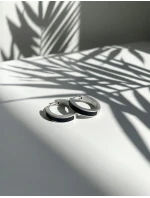 Náušnice VUCH Silver Black Sara