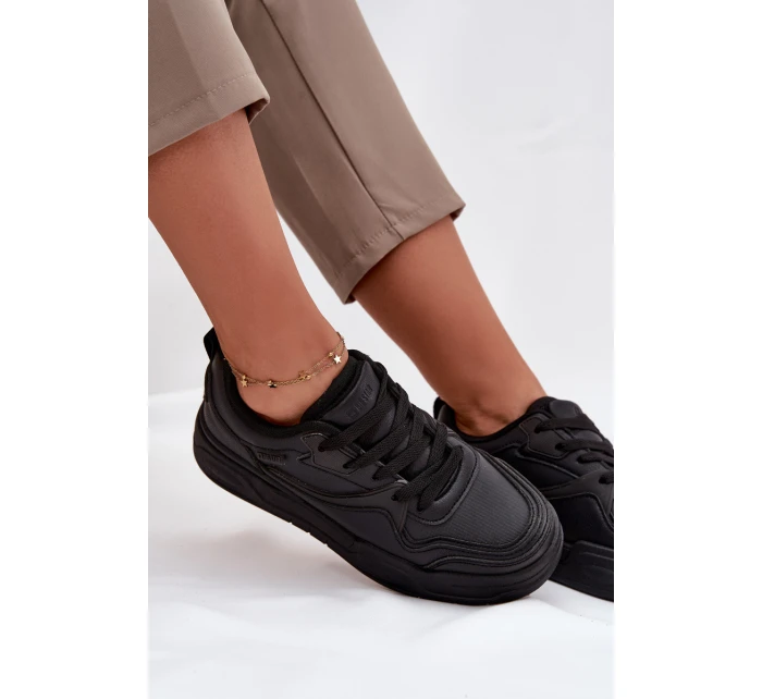 Dámské tenisky na platformě Big Star HI-POLY SYSTEM – černé Dámské tenisky na platformě Big Star HI-POLY SYSTEM – černé