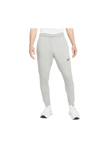 Pánské tréninkové kalhoty Dri-Fit Trapered M CZ6379-063 šedé - Nike