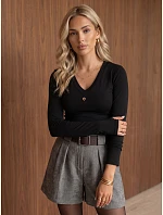 Bluzka damska czarna model 22394703 - FashionStreet