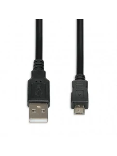 IBOX USB 2.0 A/B MICRO kabel 1,8M IKU2M18 (USB 2.0 typ A - USB 2.0 typ A ; 1,8m; barva černá)