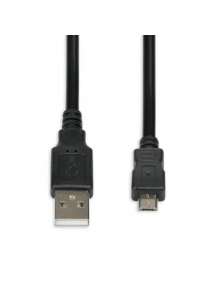 IBOX USB 2.0 A/B MICRO kabel 1,8M IKU2M18 (USB 2.0 typ A - USB 2.0 typ A ; 1,8m; barva černá)