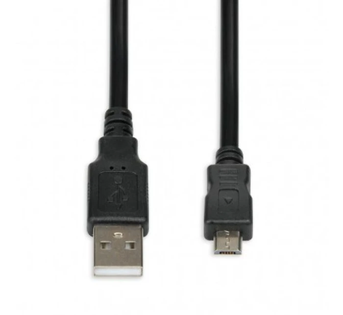 IBOX USB 2.0 A/B MICRO kabel 1,8M IKU2M18 (USB 2.0 typ A - USB 2.0 typ A ; 1,8m; barva černá)