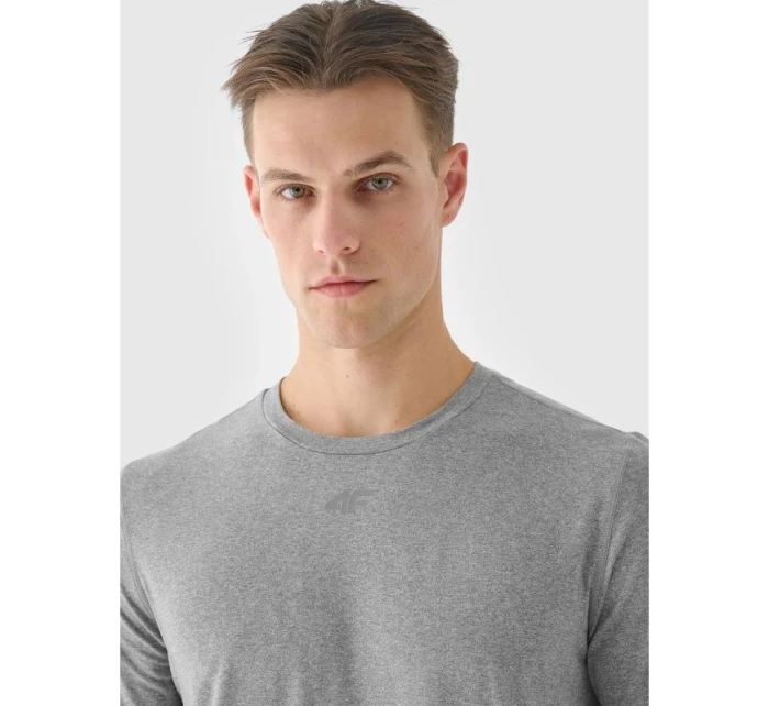 Pánské pravidelné rychleschnoucí tréninkové tričko 4F 4FWAW24TFTSM1003-25M