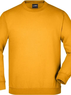 JN Dětská mikina z těžké bavlny 02.0 gold yellow model 22521302 - Daiber