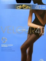 Velurové punčocháče 40-5