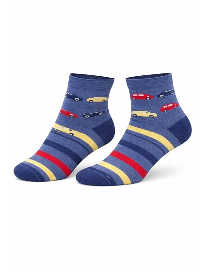 Chlapecké vzorované ponožky 6-11 let U34.P01