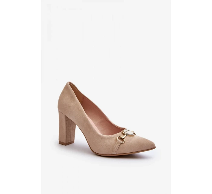 Lodičky na sloupku model 194667 Step in style