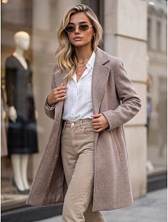 Płaszcz damski klasyczny fango model 22404919 - FashionStreet