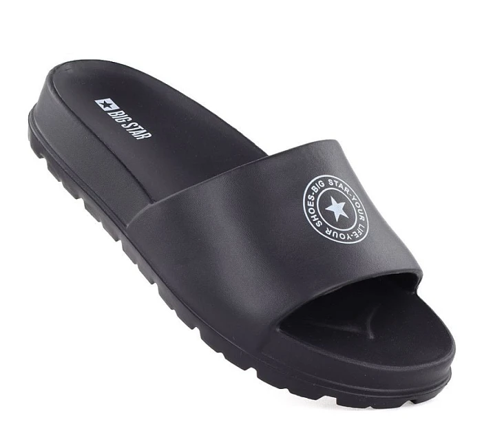 Dámské žabky na platformě k bazénu černé Big Star TT274A043 Dámské žabky na platformě k bazénu černé Big Star TT274A043