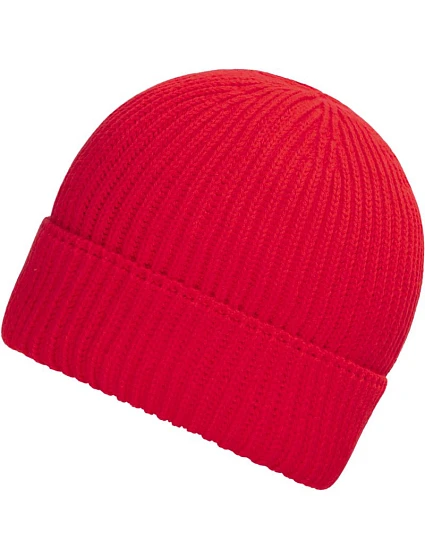 MB Pletená čepice z bio bavlny 03. red model 22446559 - Daiber MB Pletená čepice z bio bavlny 03. red model 22446559 - Daiber