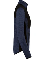 Dámská pracovní pletená fleecová bunda 20. navy melange/black model 22448872 - WK Dámská pracovní pletená fleecová bunda 20. navy melange/black model 22448872 - WK