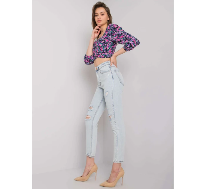 Džínové kalhoty MR SP 901.05P světle modrá