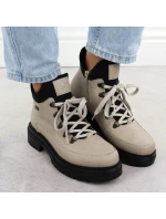 Dámské se zipem béžové model 21905914 - Rieker Dámské se zipem béžové model 21905914 - Rieker