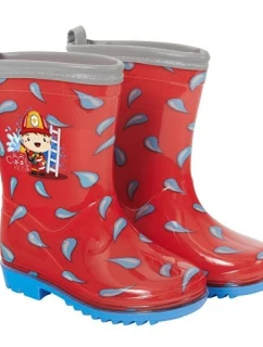 Perletti dětské gumáky malý hasič do deště pro chlapce