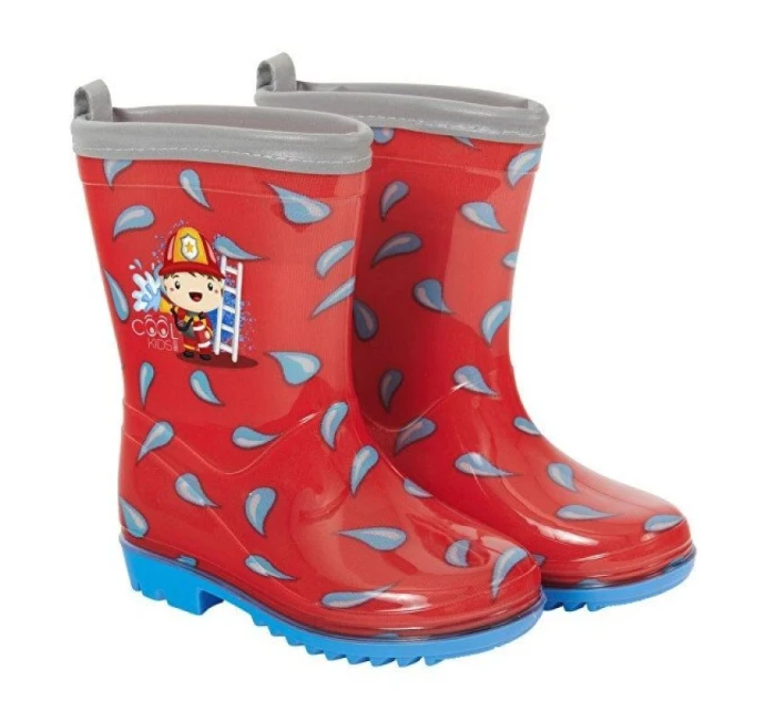 Perletti dětské gumáky malý hasič do deště pro chlapce