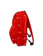 Vans New Skool Backpack 20L True Red Školní batoh pro mládež - VN0006280PZ1 Vans New Skool Backpack 20L True Red Školní batoh pro mládež - VN0006280PZ1