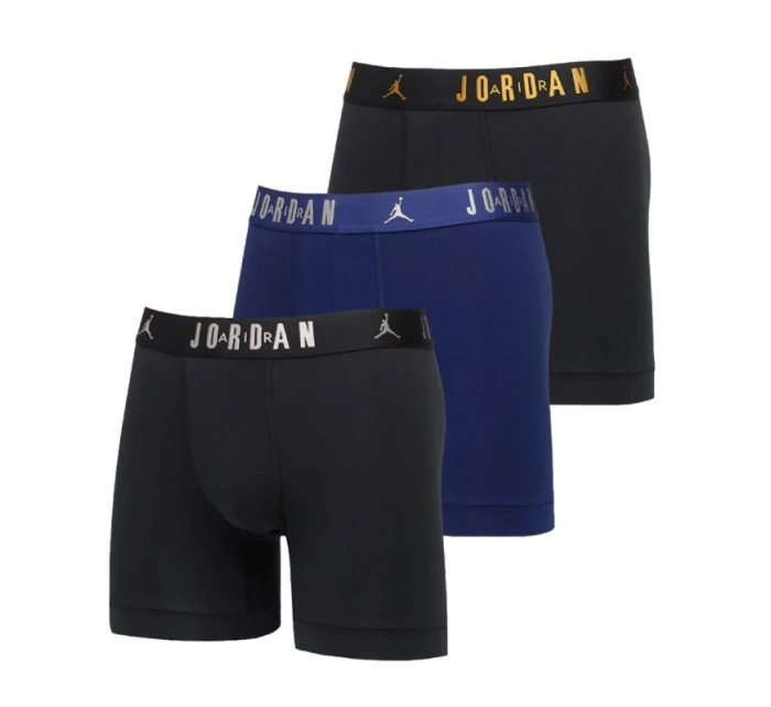 Pánské boxerky Air Jordan Flight Cotton Core 3-Pack - JM0622-K5X pánské