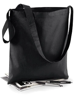 W 107 Bavlněná taška s dlouhým uchem model 22518194 black - Westford Mill