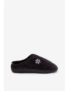 Pánské černé pantofle Darline