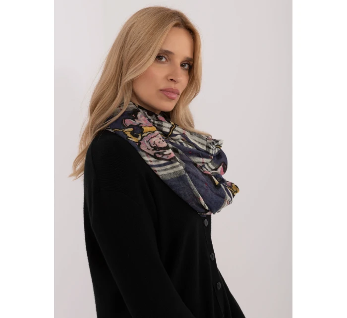 Chustka AT CH model 20463642 granatowy - FPrice Chustka AT CH model 20463642 granatowy - FPrice