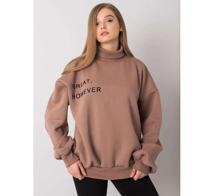 Mikina EM BL 649.23X hnědá