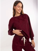 Komplet IT KMPL model 21494230 bordowy - FPrice Komplet IT KMPL model 21494230 bordowy - FPrice