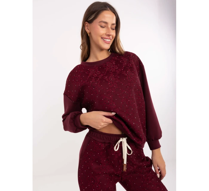 Komplet IT KMPL model 21494230 bordowy - FPrice Komplet IT KMPL model 21494230 bordowy - FPrice