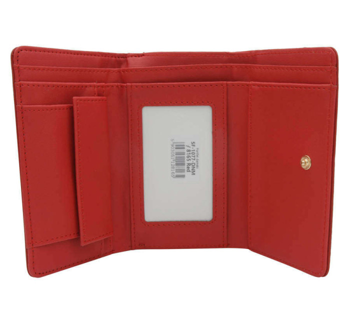 Dámské peněženky PU peněženka SF 1077 DNM červená