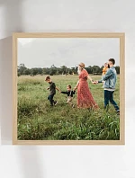 Personalizovaný magický fotoobraz v rámu - čtverec 20x20 - fotografie