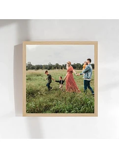 Personalizovaný magický fotoobraz v rámu - čtverec 20x20 - fotografie