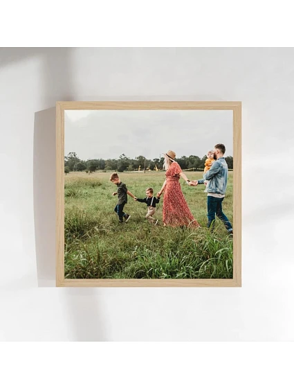 Personalizovaný magický fotoobraz v rámu - čtverec 20x20 - fotografie Personalizovaný magický fotoobraz v rámu - čtverec 20x20 - fotografie